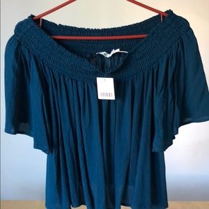 Urban Outfitters: Off the Shoulder Smocked Top